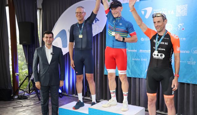 Antalya’da bisiklet heyecan sona erdi… UCI Grand Fondo Antalya etabı tamamlandı