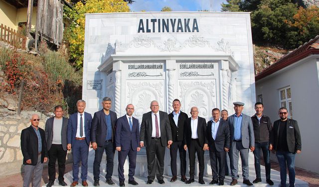 Antalya’nın çeşme bekleyen mahallesinde büyük açılış