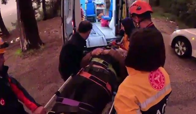 Antalya’da sürücü uçuruma uçtu! AFAD ve itfaiye ekipleri kurtardı