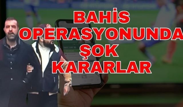 Bahis operasyonunda şok kararlar! Antalyalı 2 isme adli kontrol, 3 yeni isme PFDK sevki