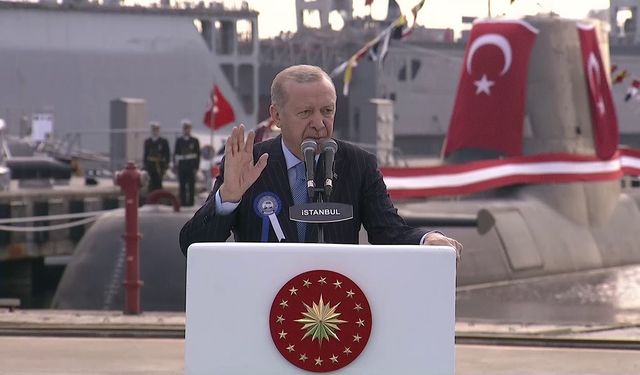 Cumhurbaşkanı Erdoğan: “Türkiye kendi savaş gemisini geliştirip denize indiren 10 ülkeden biri”