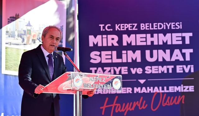 Kepez Belediyesi’nden Habibler Mahallesi’ne taziye ve semt evi