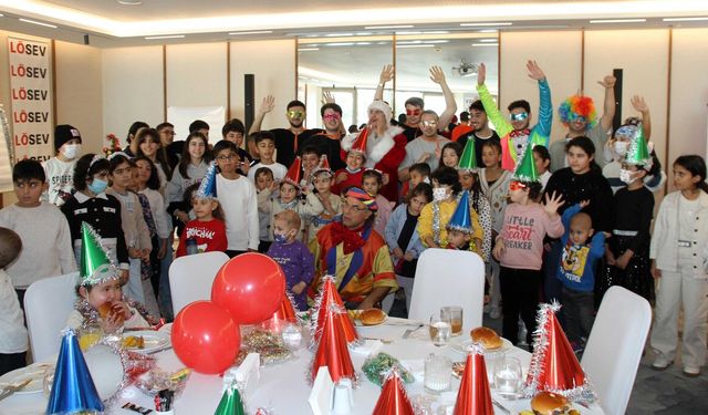 LÖSEV'den Lösemili çocuklar için umut dolu yeni yıl etkinliği