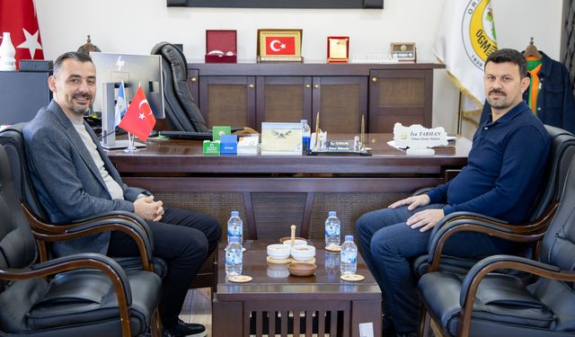 Mehmet Çiçek’ten Orman İşletme Müdürlüğü’ne ziyaret