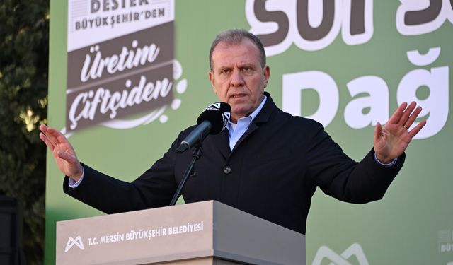 Mersin Büyükşehir’den süt üreticilerine ekipman desteği