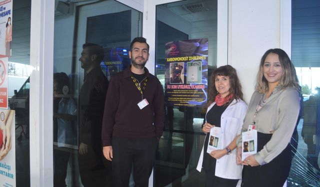 Muğla Eğitim ve Araştırma Hastanesi’nden karbonmonoksit uyarısı!