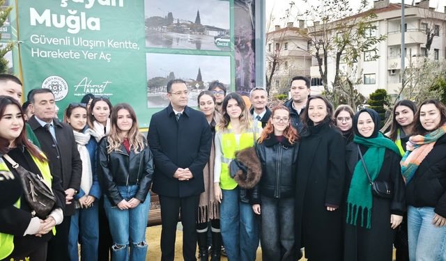 Muğla'da yaya trafiğine neşter