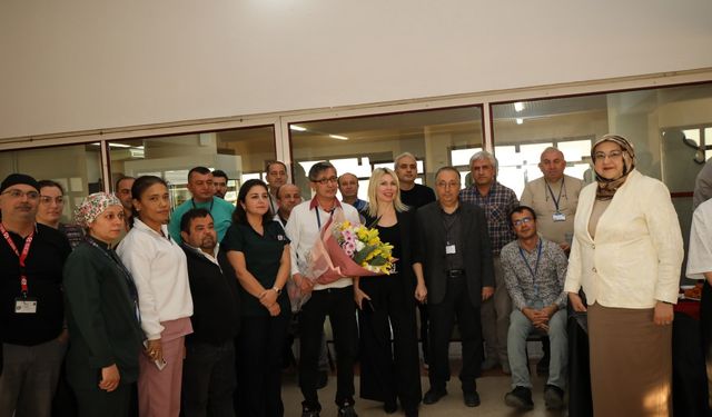 Rektör Özkan engelli çalışanlarla bir araya geldi