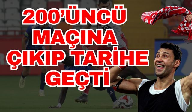 200’üncü maçına çıkıp tarihe geçti! Antalyaspor’un istikrar ve profesyonellik abidesi