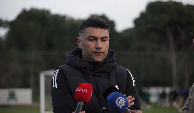 Burak Yılmaz’dan Antalya'da net mesaj! "Her maçı kazanmak istiyoruz"