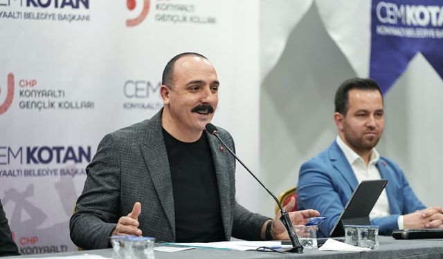 Konyaaltı Belediye Başkanı Cem Kotan’dan gençlere tavsiye