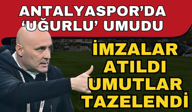 Uğurlu imzayı attı, umut verdi! Transfer yapılmasa da başarılı oluruz