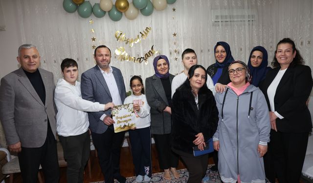 Aksu'da vatandaşlara moral ziyareti