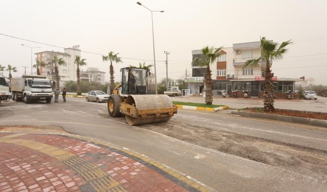 Antalya’da bozulan yollara hızlı müdahale