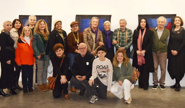 Antalya’da Nur Sağlamer keçe eserlerini sergiledi