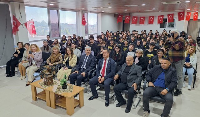 Mersin’de öğrencilere ilham veren söyleşi gerçekleşti
