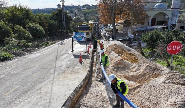 Mersin’de susuz kalan ilçe suya kavuştu