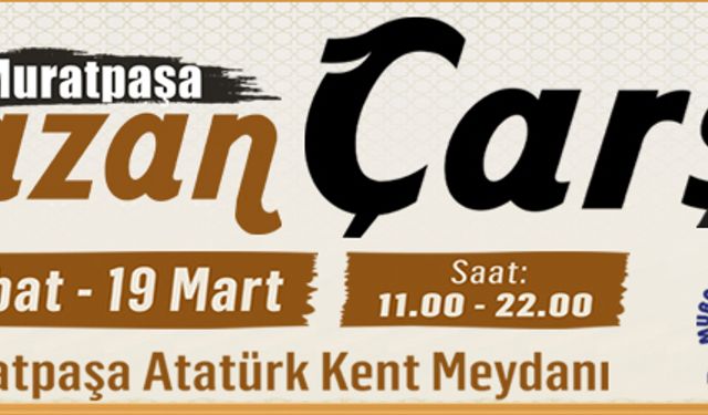 Muratpaşa Belediyesi Ramazan Çarşısı İlanı