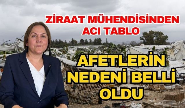 Afetlerin nedeni belli oldu… Ziraat Mühendisinden acı tespit…