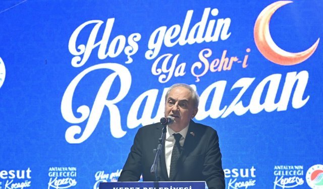 Antalya’daki sofralar birleştirildi