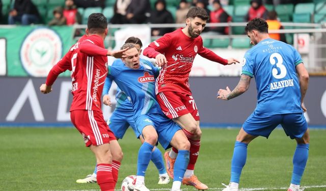 Antalyaspor deplasmanda Karadeniz’den eli boş döndü