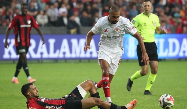 Antalyaspor-Gaziantep maçı ne zaman, hangi kanalda, saat kaçta?