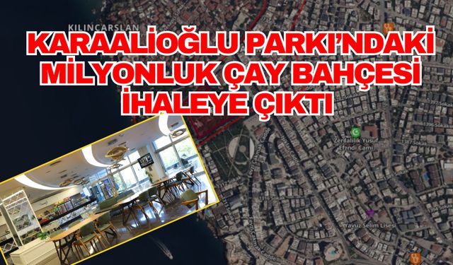 Antalya Karaalioğlan Parkı’ndaki milyonluk çay bahçesi ihaleye çıktı