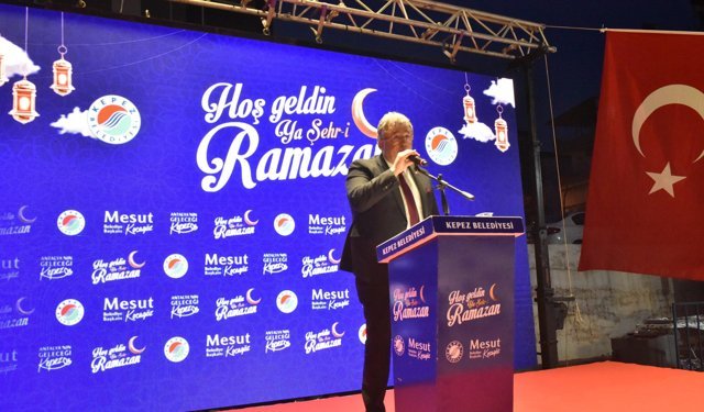 Kepez’de 3 mahalle aynı iftarda buluştu