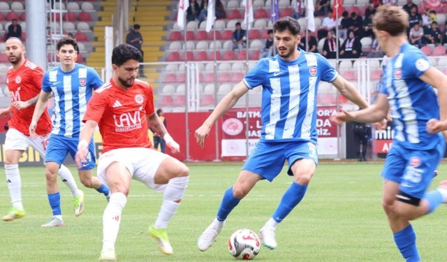 Ligden düşen Kepezspor, Batman’da dağıldı 0-6