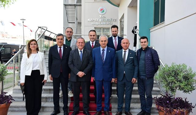 KKTC Başbakan yardımcısı Ataoğlu’ndan Kepez Belediyesi’ne ziyaret