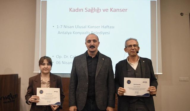 Konyaaltı Belediye Başkanı Cem Kotan’dan erken teşhis uyarısı