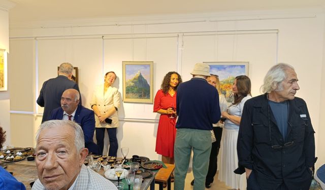 Konyaaltı’nda Cemalettin Timur’un ‘İzdüşümü’ sergisi açıldı