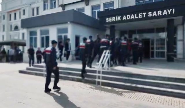 Serik’te büyük operasyon! 149 milyon liralık mal varlığına el konuldu