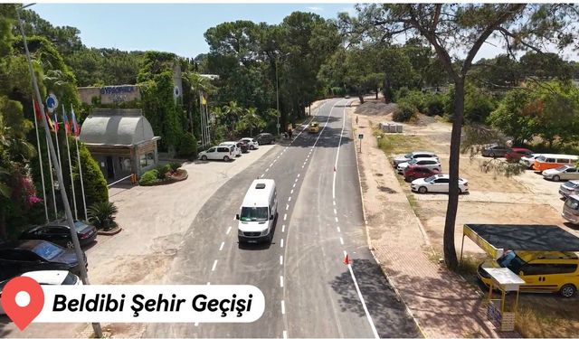 Antalya’da CHP’li belediyelerin yapamadığı yolu AK Parti tamamladı