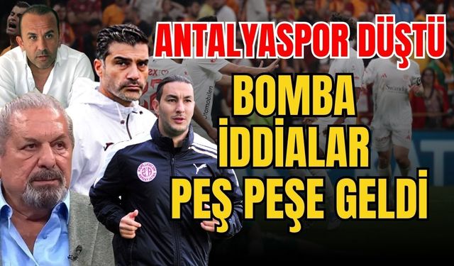 Antalyaspor düştü, bomba iddialar peş peşe geldi