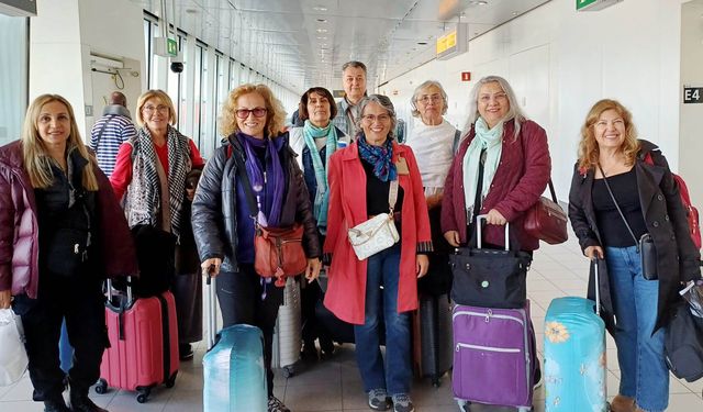 Kadın karavancılar Hollanda'ya uçtu