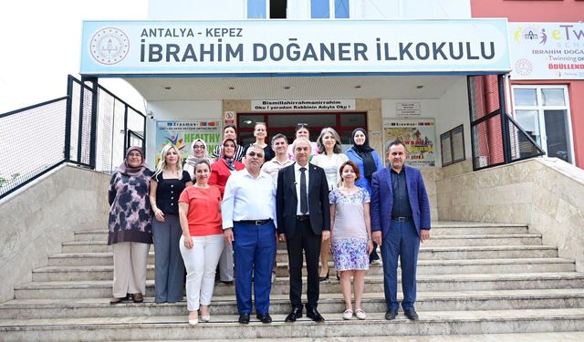 Kocagöz’den öğrencilerin geri dönüşüm sergisine tam destek