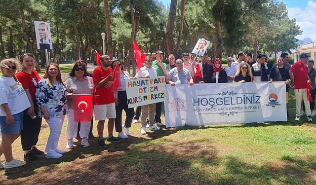 Konyaaltı’nda otizmli bireylerle anlamlı program