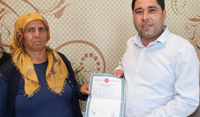 Antalya’da 12 vatandaşa tapu müjdesi
