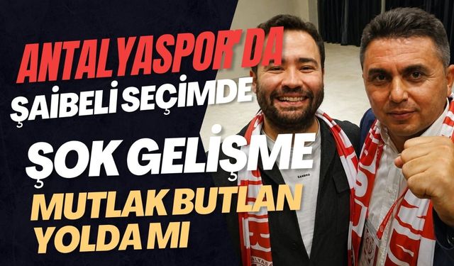 Antalyaspor'da şaibeli seçimde şok gelişme