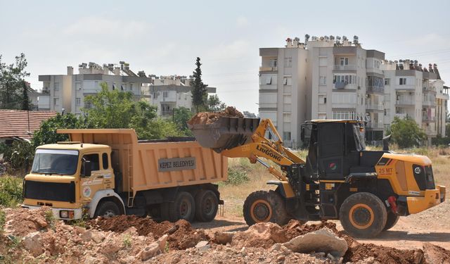 Kepez’in o mahallesinde beklenen yol çalışması başladı
