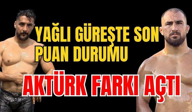 Yağlı güreşte ligin yarısı tamamlandı, puan durumu belli oldu… Feyzullah Aktürk Kırkpınar’a lider gidiyor
