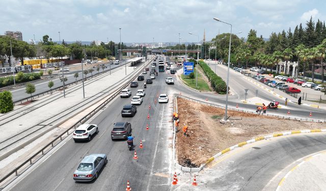 Antalya Büyükşehir Belediyesi’nden trafiği rahatlatacak dokunuş