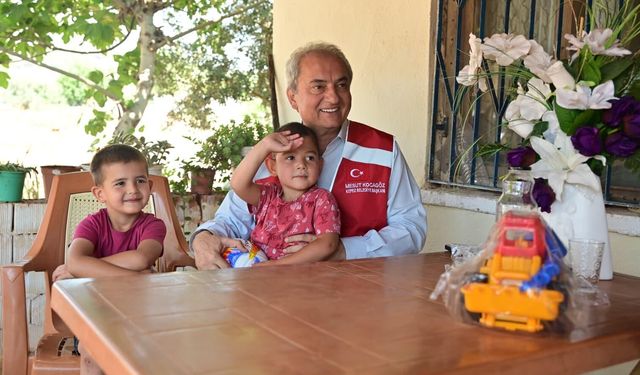 Antalya’da çocuklar beyaz yol istedi Kepez Belediye Başkanı Kocagöz yaptı