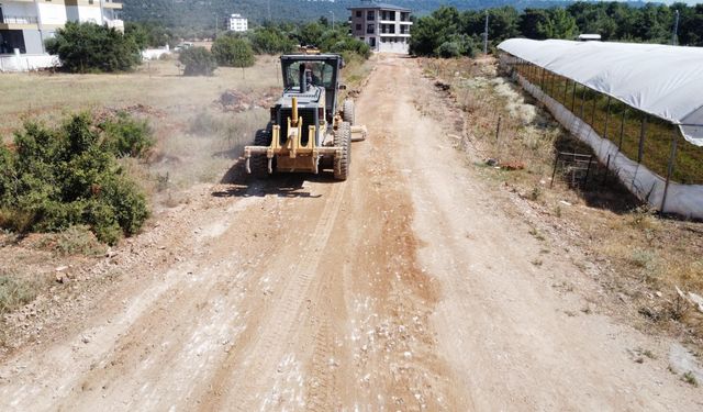 Antalya’nın Aydoğmuş Mahallesi’ne 3 bin metrelik yeni yol