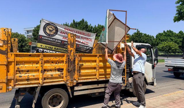 Kepez Belediyesi işgaller için düğmeye bastı