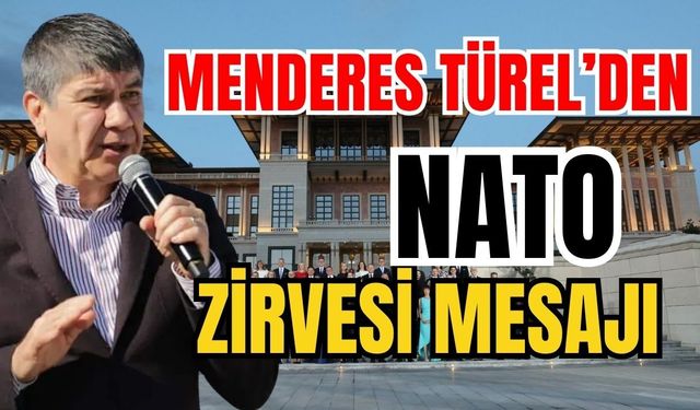 AKP’li Menderes Türel'den NATO Zirvesi mesajı