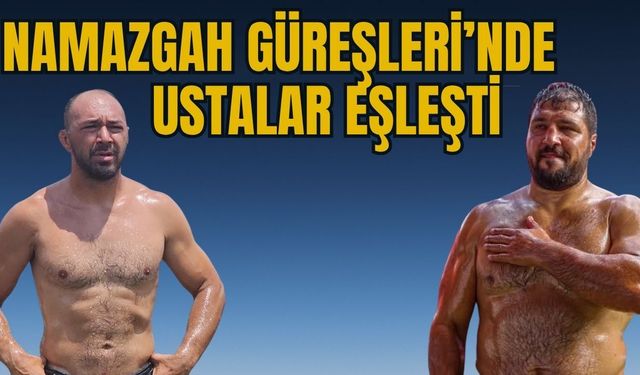 Kandıra Namazgah Güreşleri'nde ilginç eşleşme! Güreşlerde ilk tur sona erdi