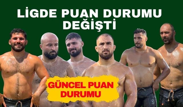 Aybastı Güreşleri sonrası YGL puan durumu değişti… İşte son puan durumu!