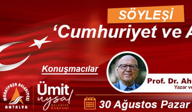 MURATPAŞA BELEDİYESİ 30 AĞUSTOS ZAFER BAYRAMI İLANI